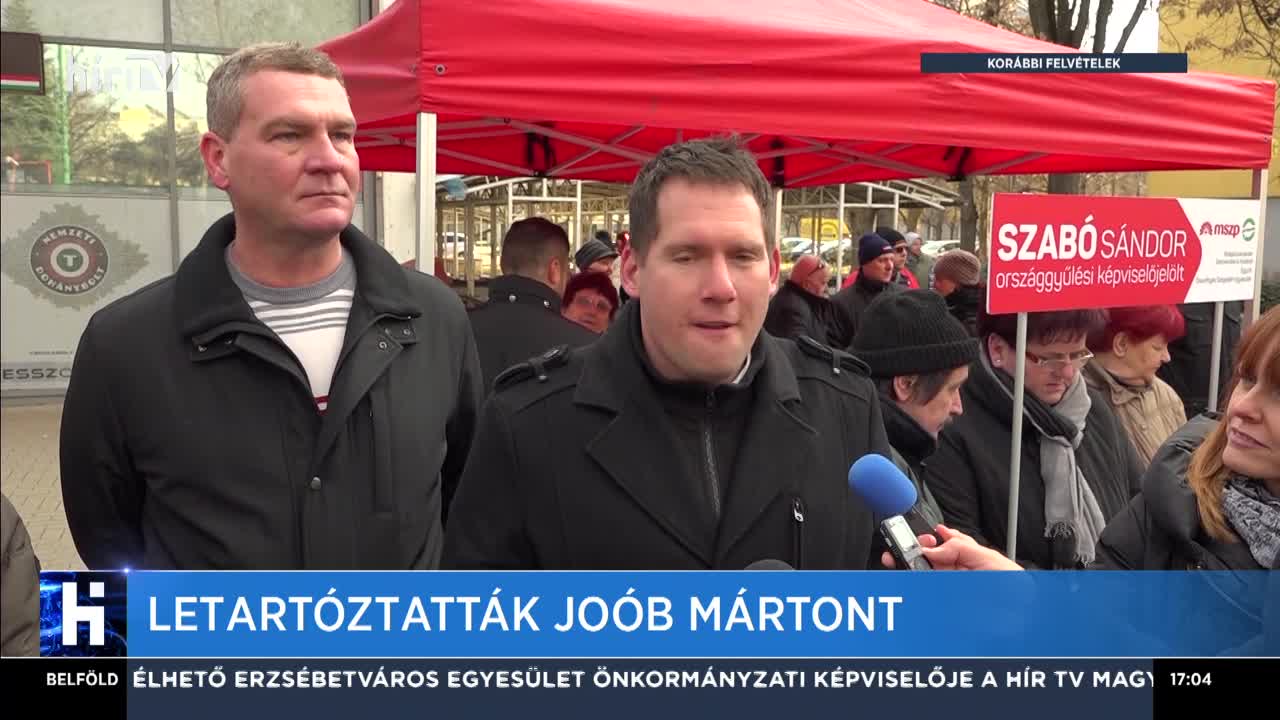 Letartóztatták Joób Mártont