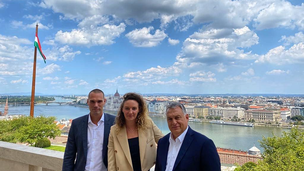 Orbán Viktornál járt Hosszú Katinka