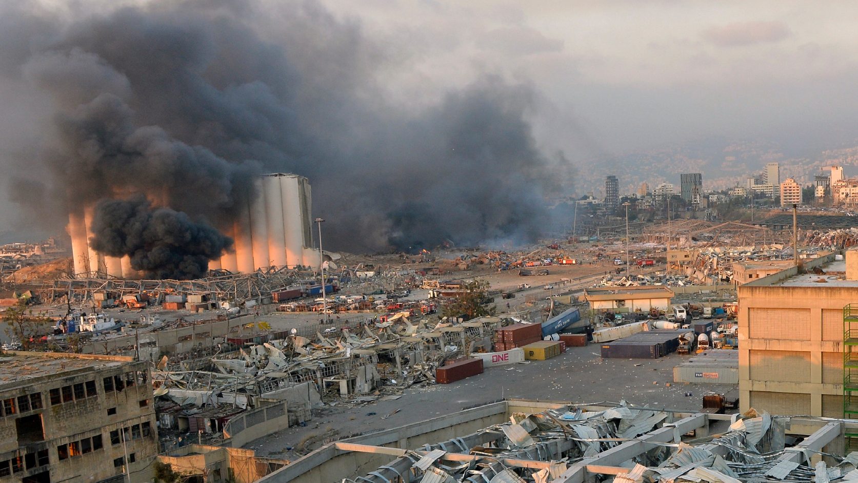 Súlyos károkat szenvedtek a libanoni főváros építészeti kincsei is
