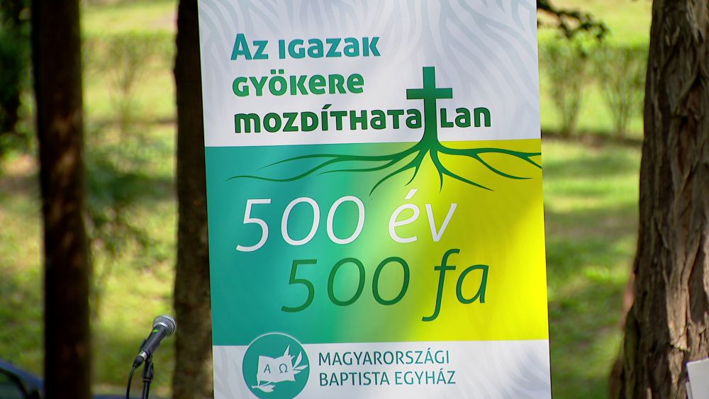 500 fát ültet 2023-ig a Magyarországi Baptista Egyház
