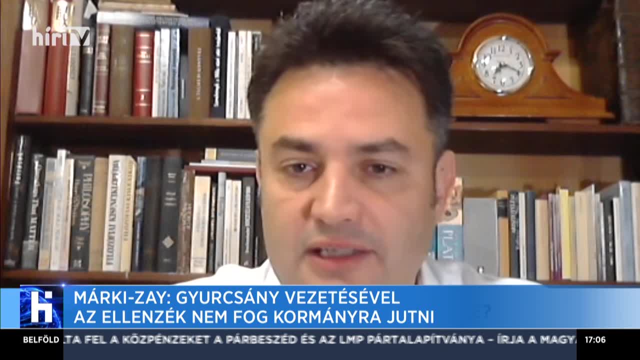 Márki-Zay: Gyurcsány vezetésével az ellenzék nem fog kormányra jutni