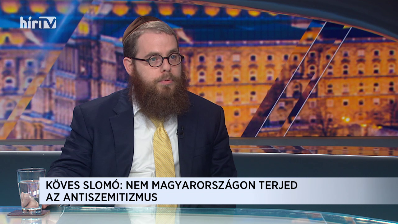 Köves Slomó: Magyarország Európa egyik legbiztonságosabb országa az itt élő zsidóság számára