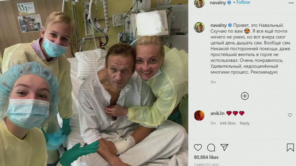 Kiengedték a kórházból Alekszej Navalnijt