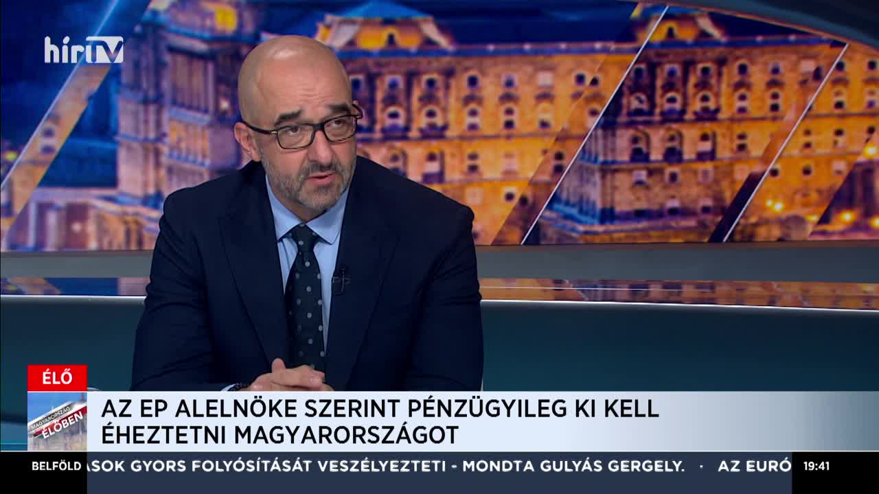Kovács Zoltán: Az EP alelnöke szerint pénzügyileg ki kell éheztetni Magyarországot