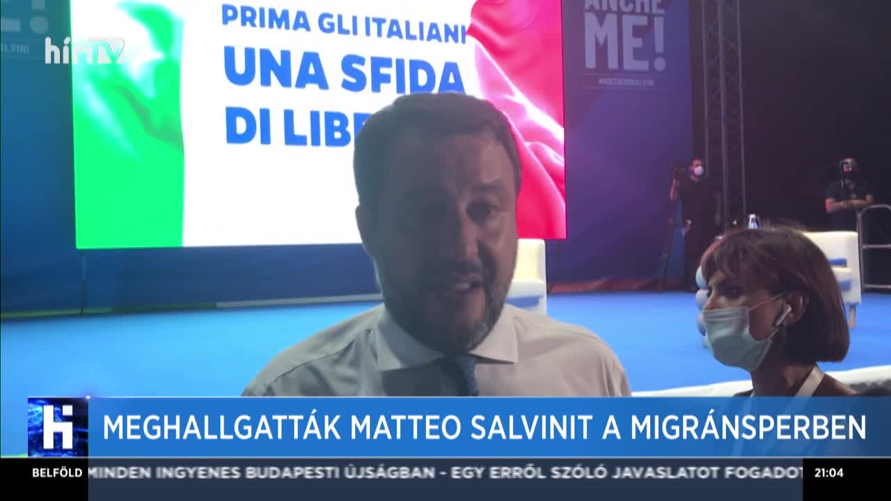 Matteo Salvini megköszönte Orbán Viktor támogatását