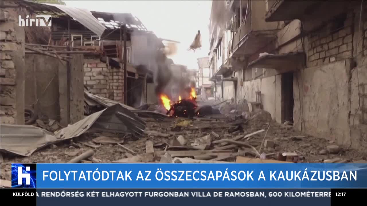 Folytatódtak az összecsapások a Kaukázusban