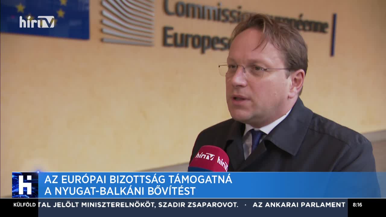 Az Európai Bizottság támogatná a nyugat-balkáni bővítést