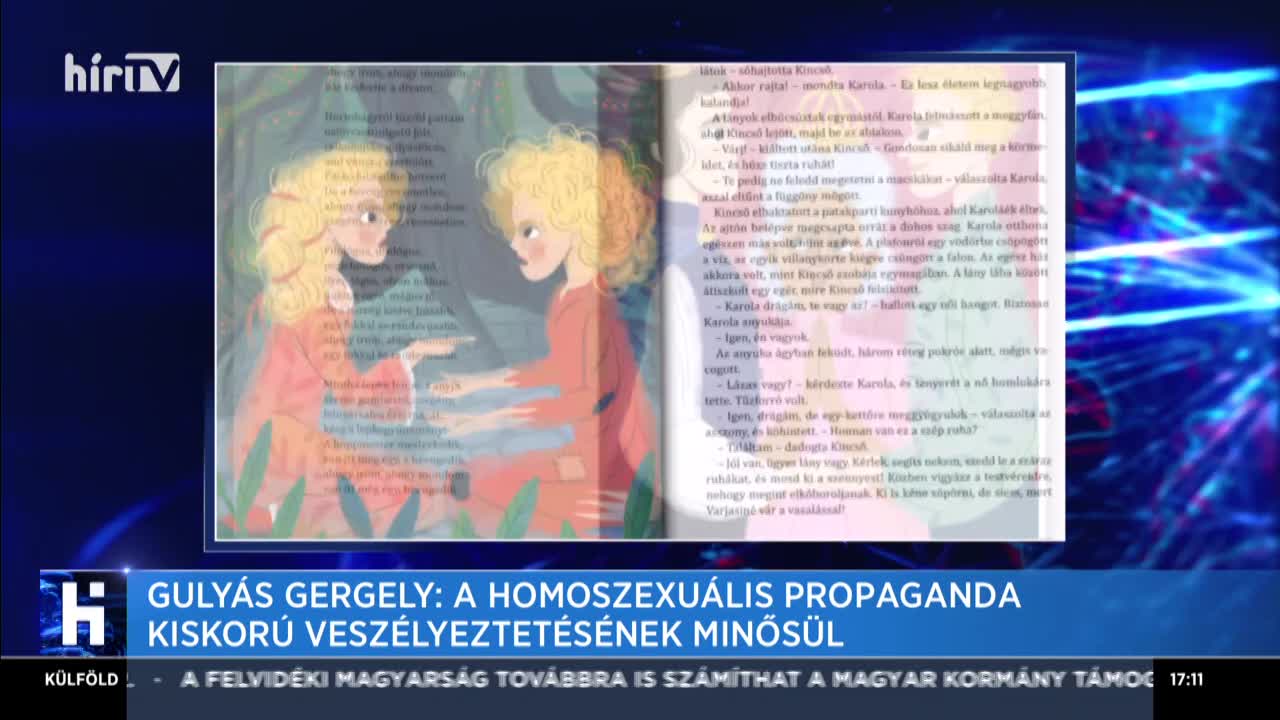 Gulyás Gergely: A homoszexuális propaganda kiskorú veszélyeztetésének minősül