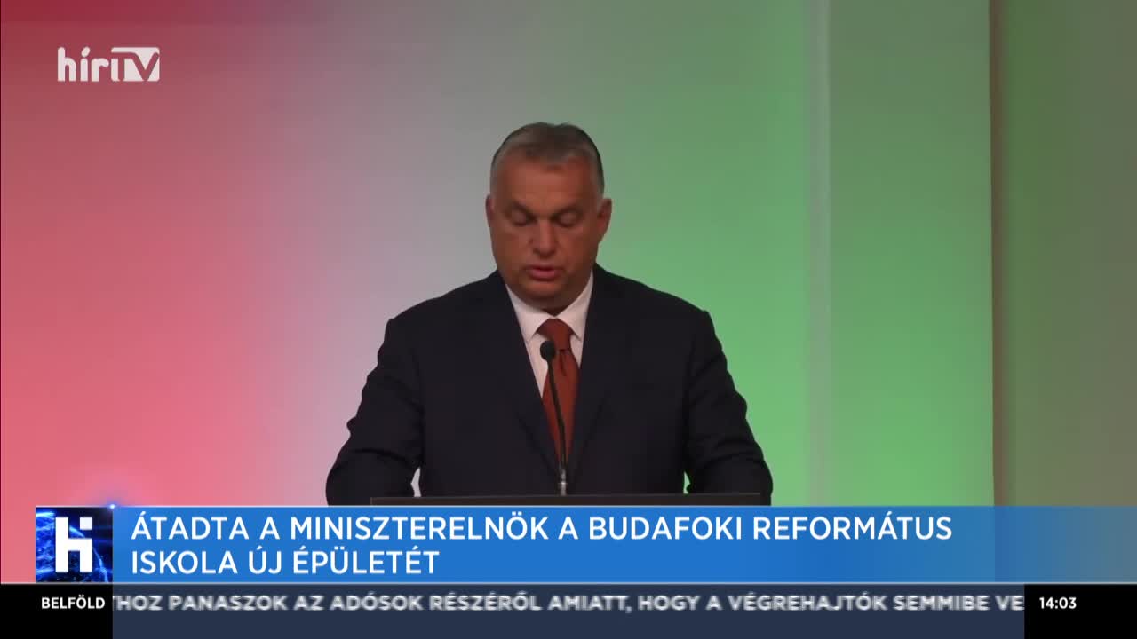 Orbán: Az egyházi intézményeknek adott állami pénz a legjobb helyre kerül