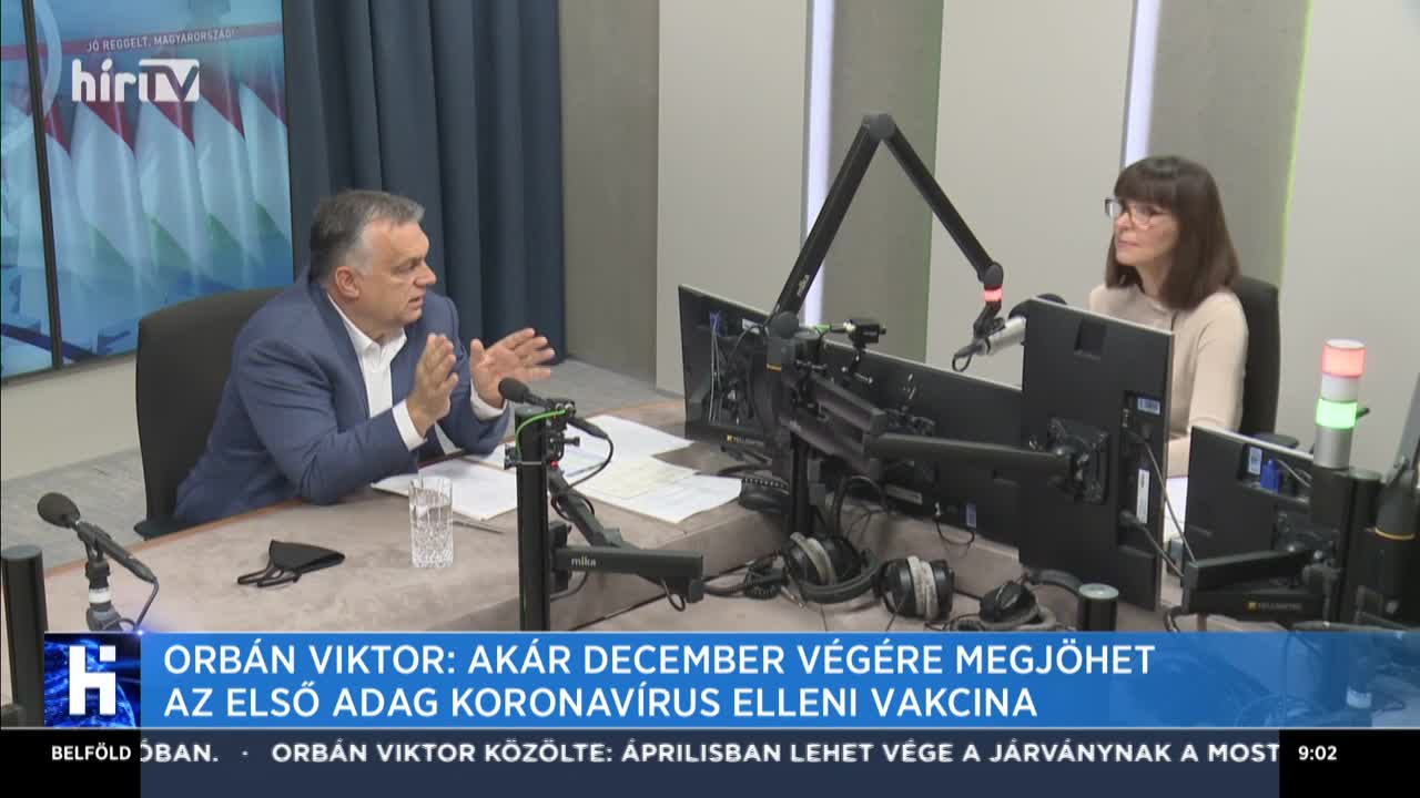 Orbán Viktor: Áprilisban túl lehetünk a koronavírus-járványon