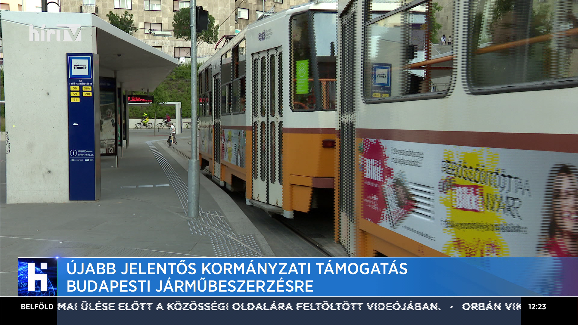 Újabb jelentős kormányzati támogatás budapesti járműbeszerzésre