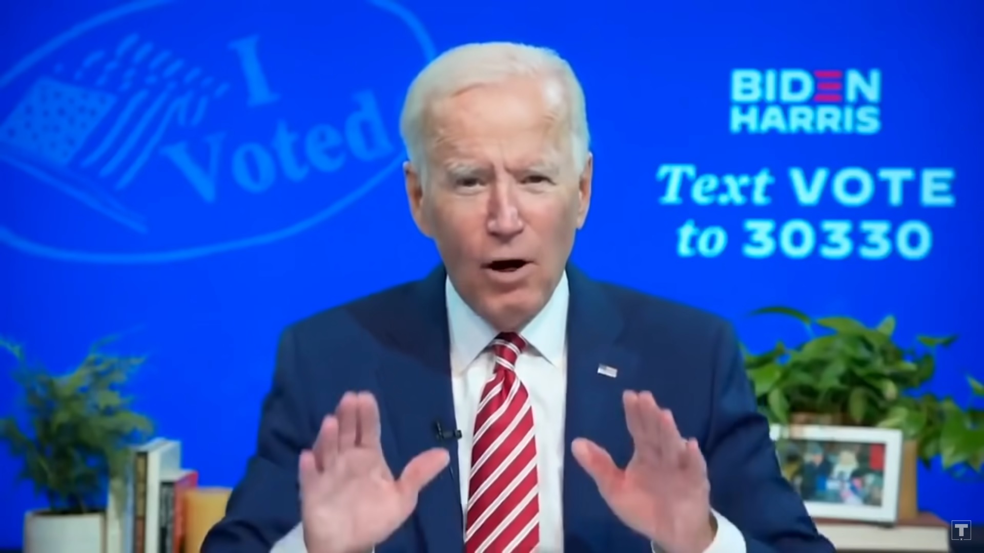 Joe Biden szerint kiterjedt választási csalást hoztak össze (video)