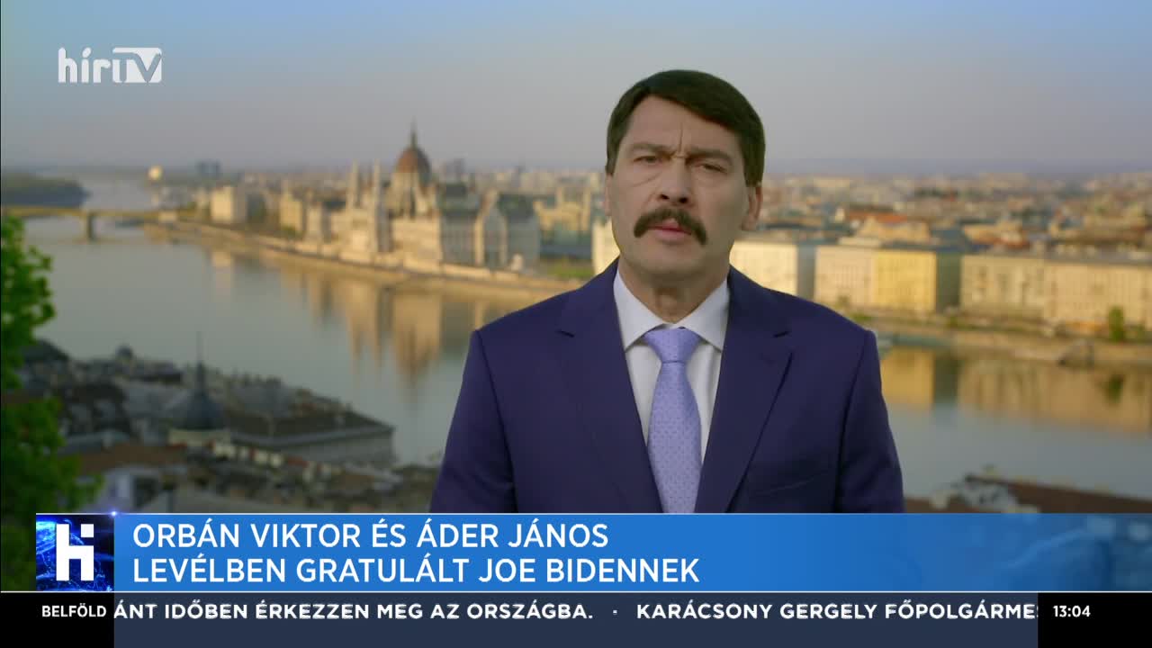 Orbán Viktor és Áder János levélben gratulált Joe Bidennek