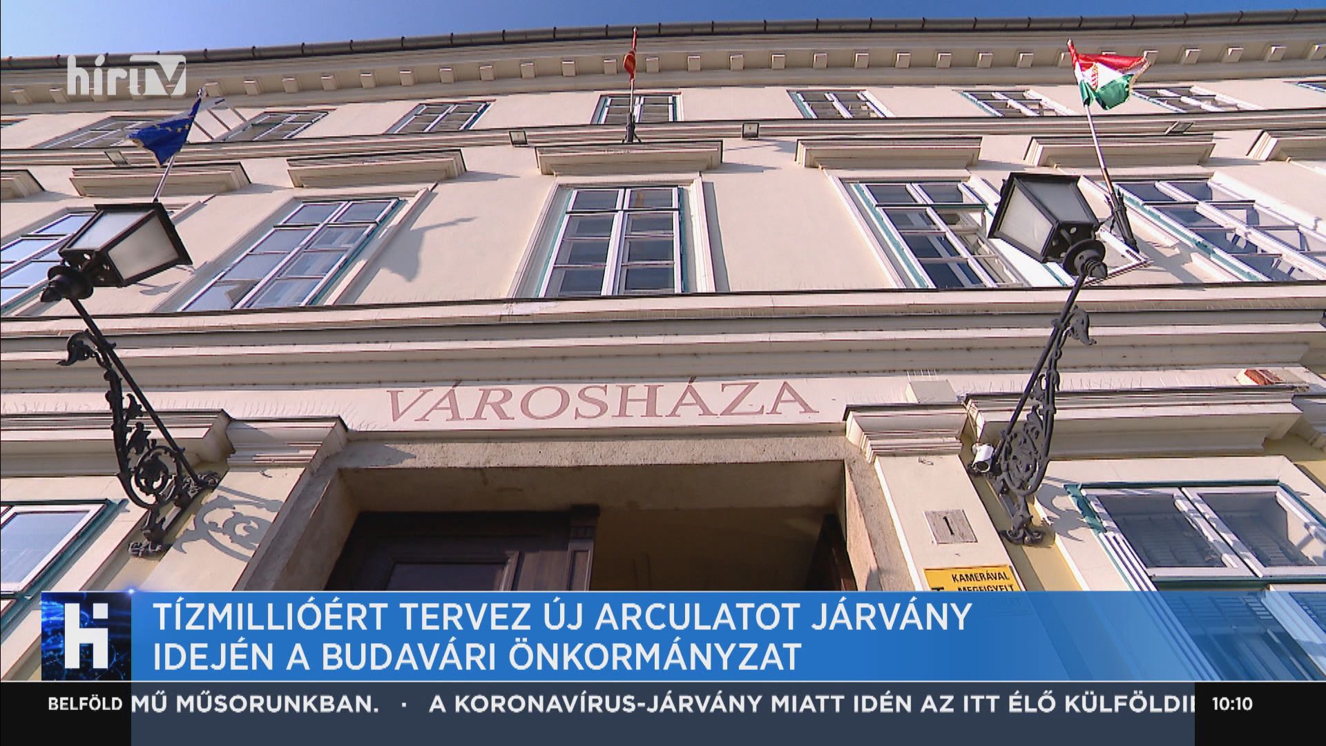 Tízmillióért tervez új arculatot járvány idején a Budavári Önkormányzat