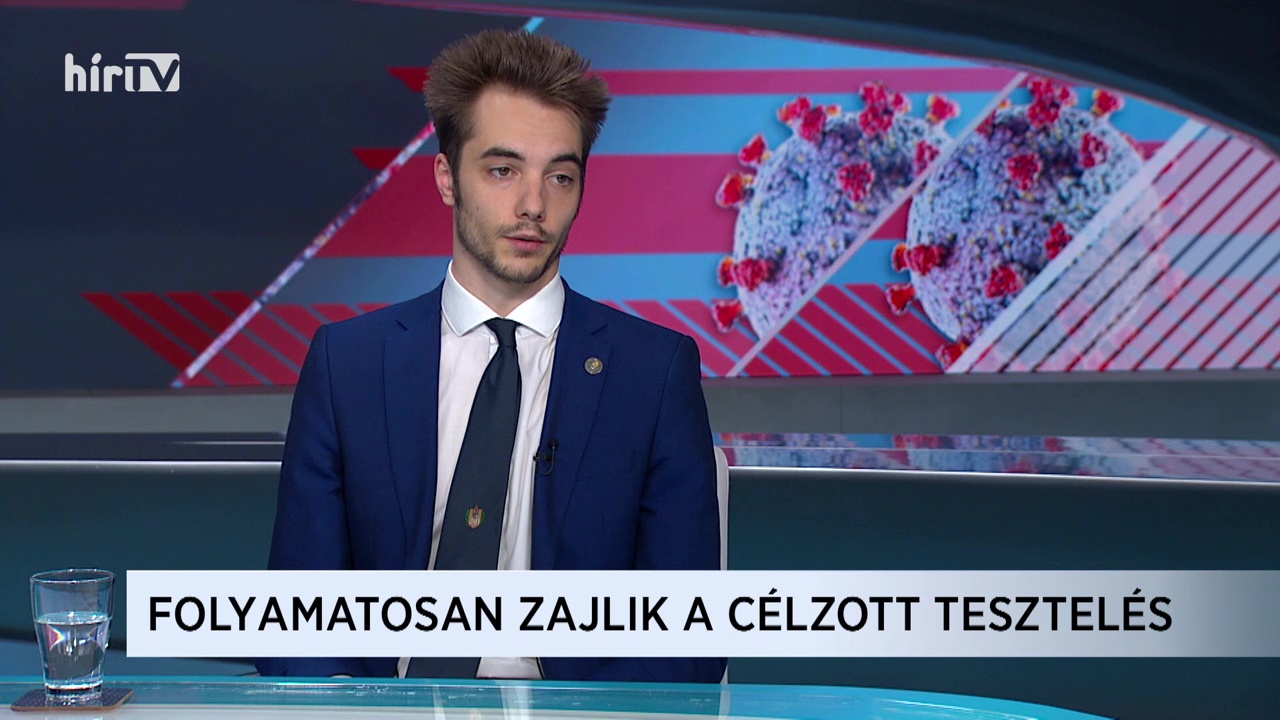 Tripolszky Bálint: A SOTE hallgatói folyamatosan segítik a védekezést