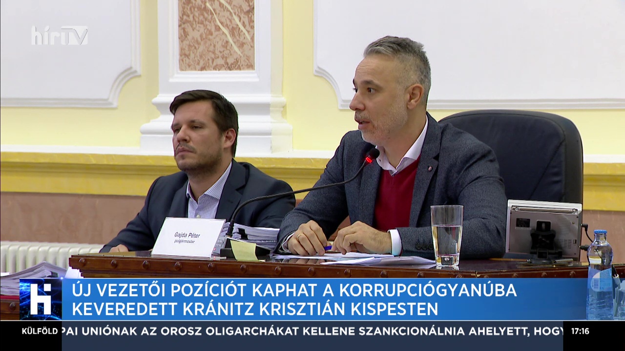 Új vezetői pozíciót kaphat a korrupciógyanúba keveredett Kránitz Krisztián Kispesten 