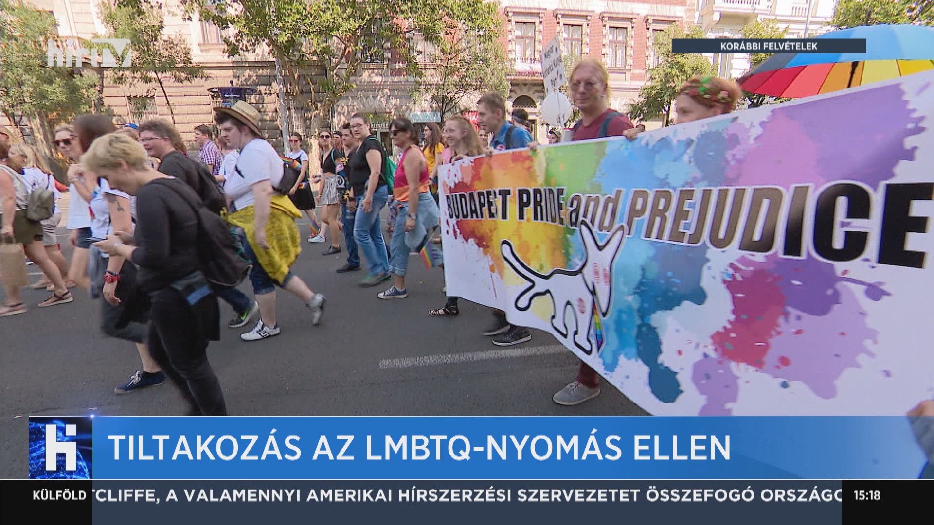 Tiltakozás az LMBTQ-nyomás ellen