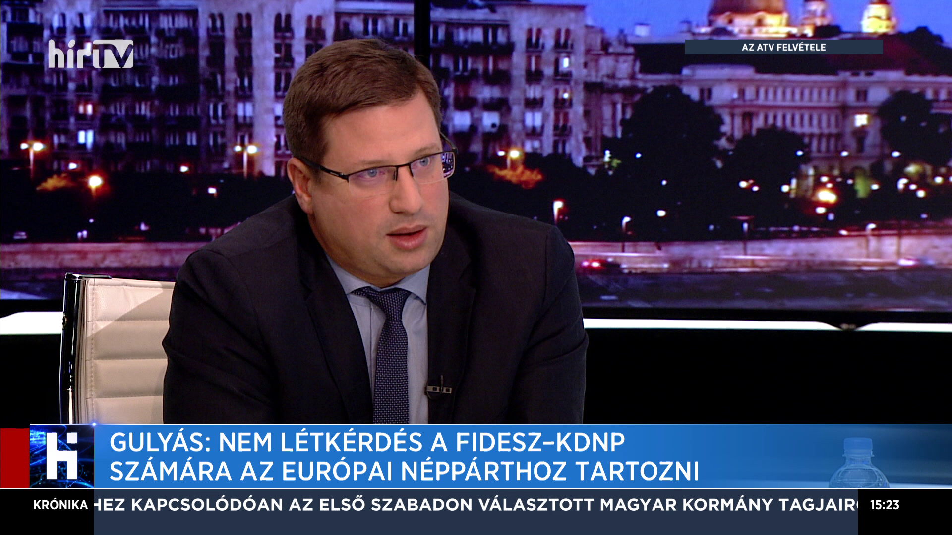 Gulyás: Nem létkérdés a Fidesz-KDNP számára az Európai Néppárthoz tartozni