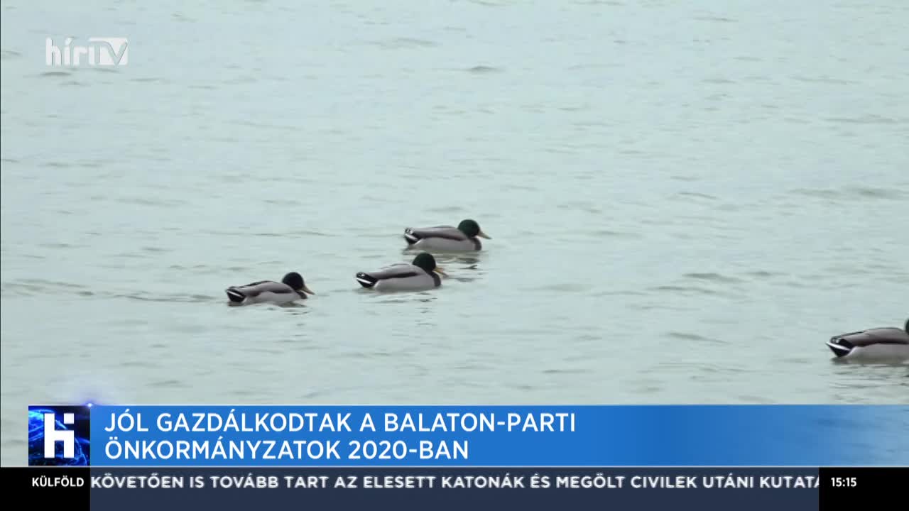 Jól gazdálkodtak a Balaton-parti önkormányzatok 2020-ban