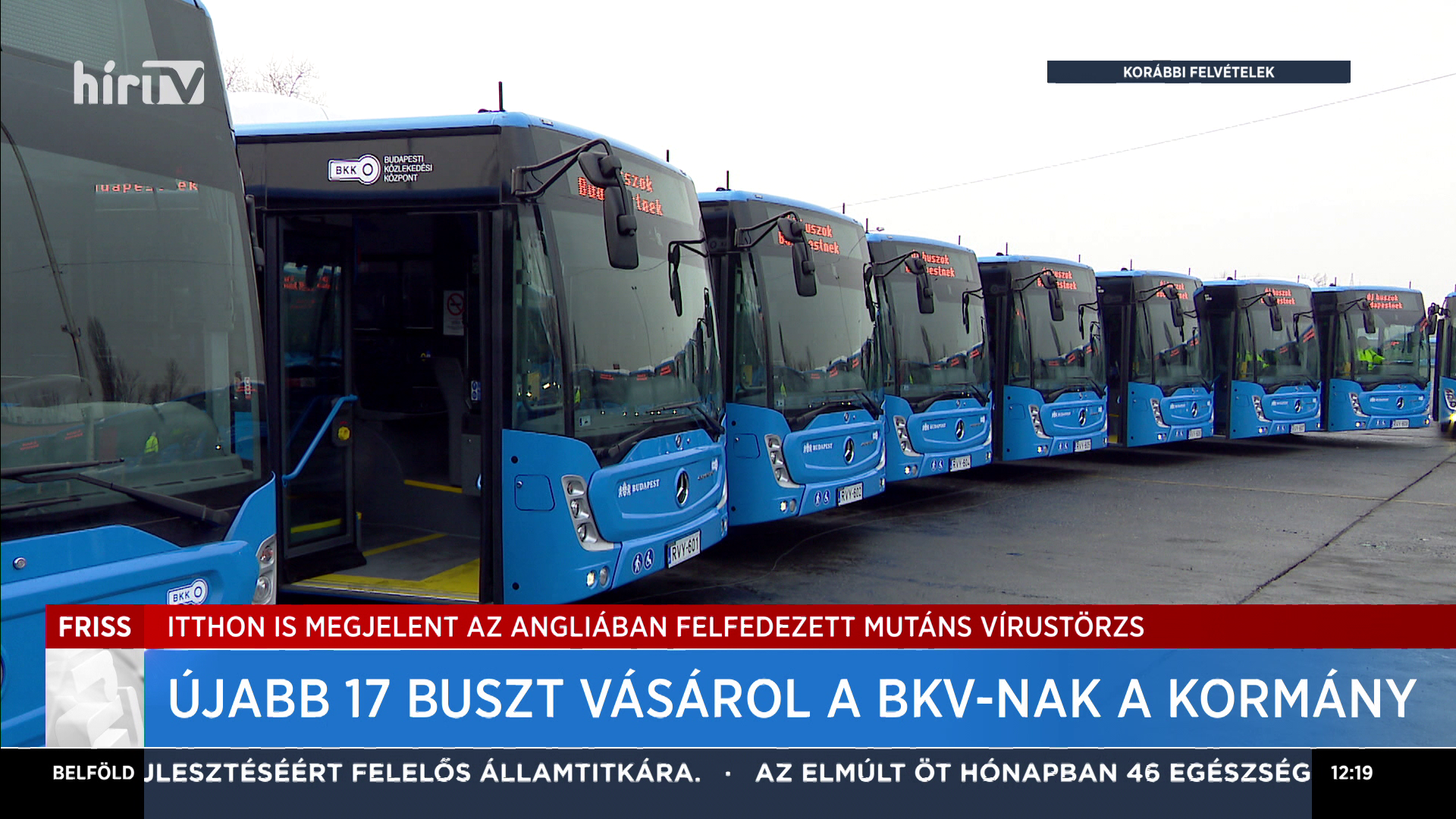 Újabb 17 buszt várásol a BKV-nak a kormány