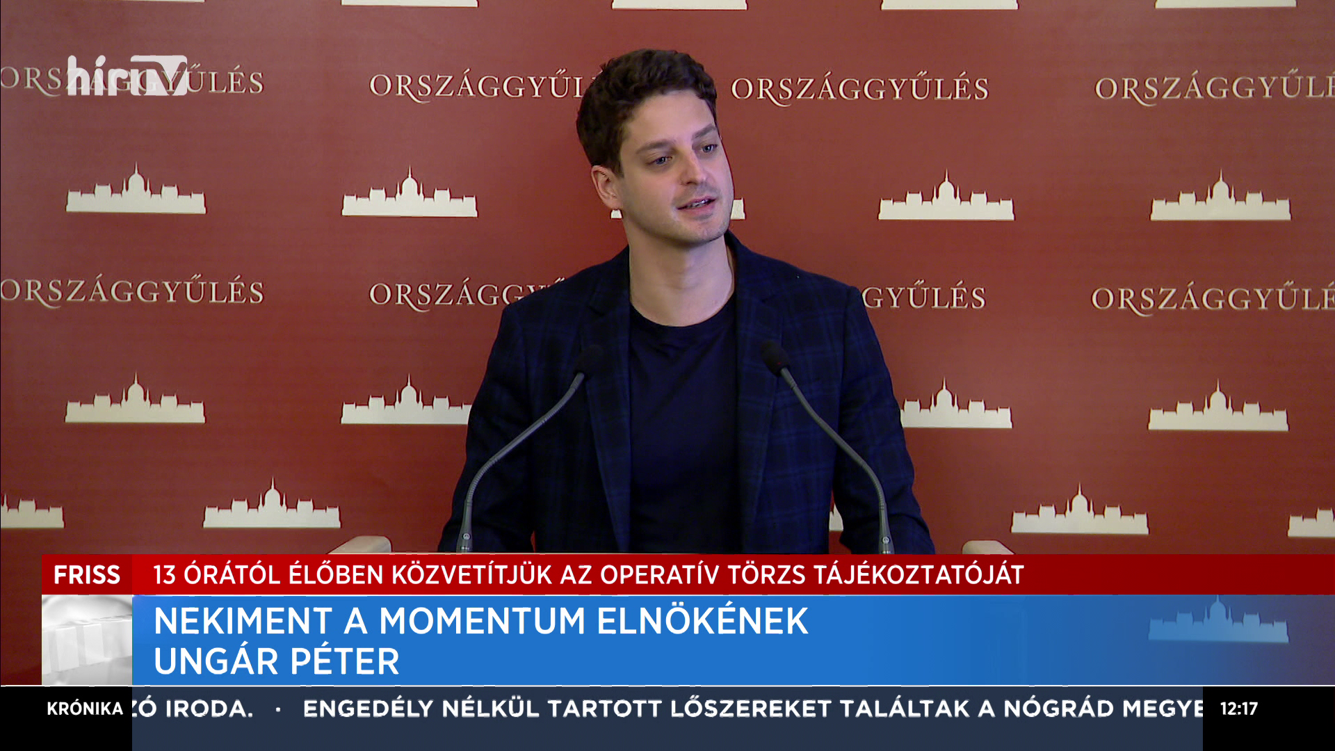 Nekiment a Momentum elnökének Ungár Péter