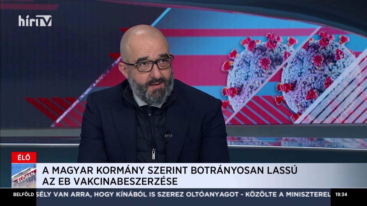Kovács Zoltán: Már hétvégén elfogyhat az EB által küldött vakcina