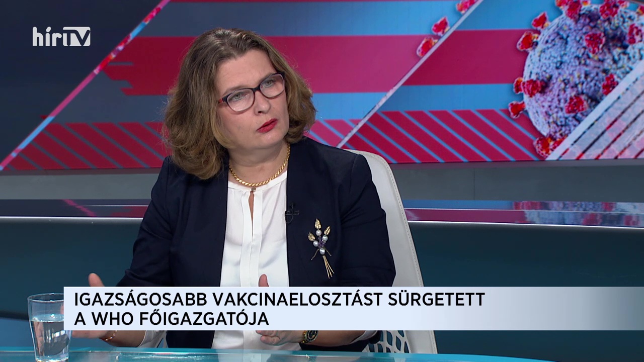 Dr. Ledia Lazeri: Igazságosabb vakcinaelosztásra van szükség