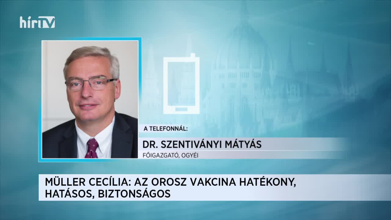 Dr. Szentiványi Mátyás: Biztató a moszkvai tárgyalások eredménye