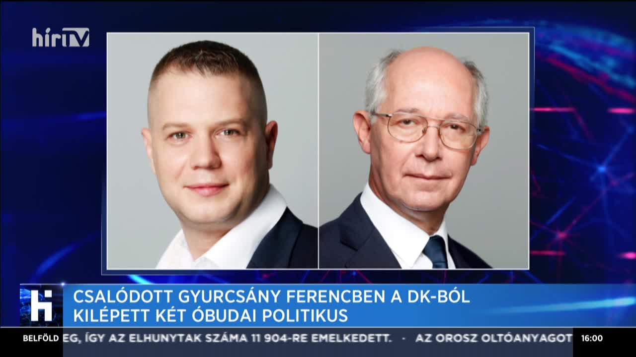 Csalódott Gyurcsány Ferencben a DK-ból kilépett két óbudai politikus