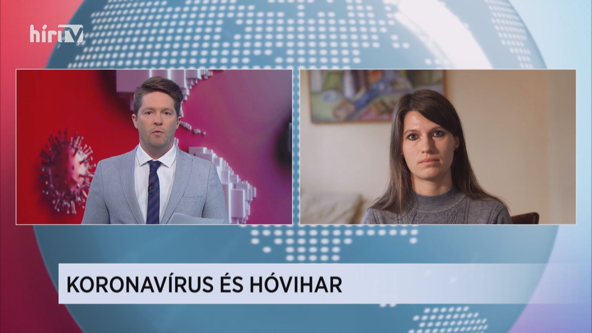 Globál: Koronavírus és hóvihar sújtja Spanyolországot