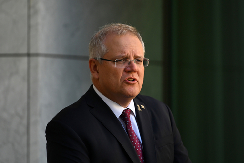 Scott Morrison ausztrál kormányfő az elsők közt oltatta be magát