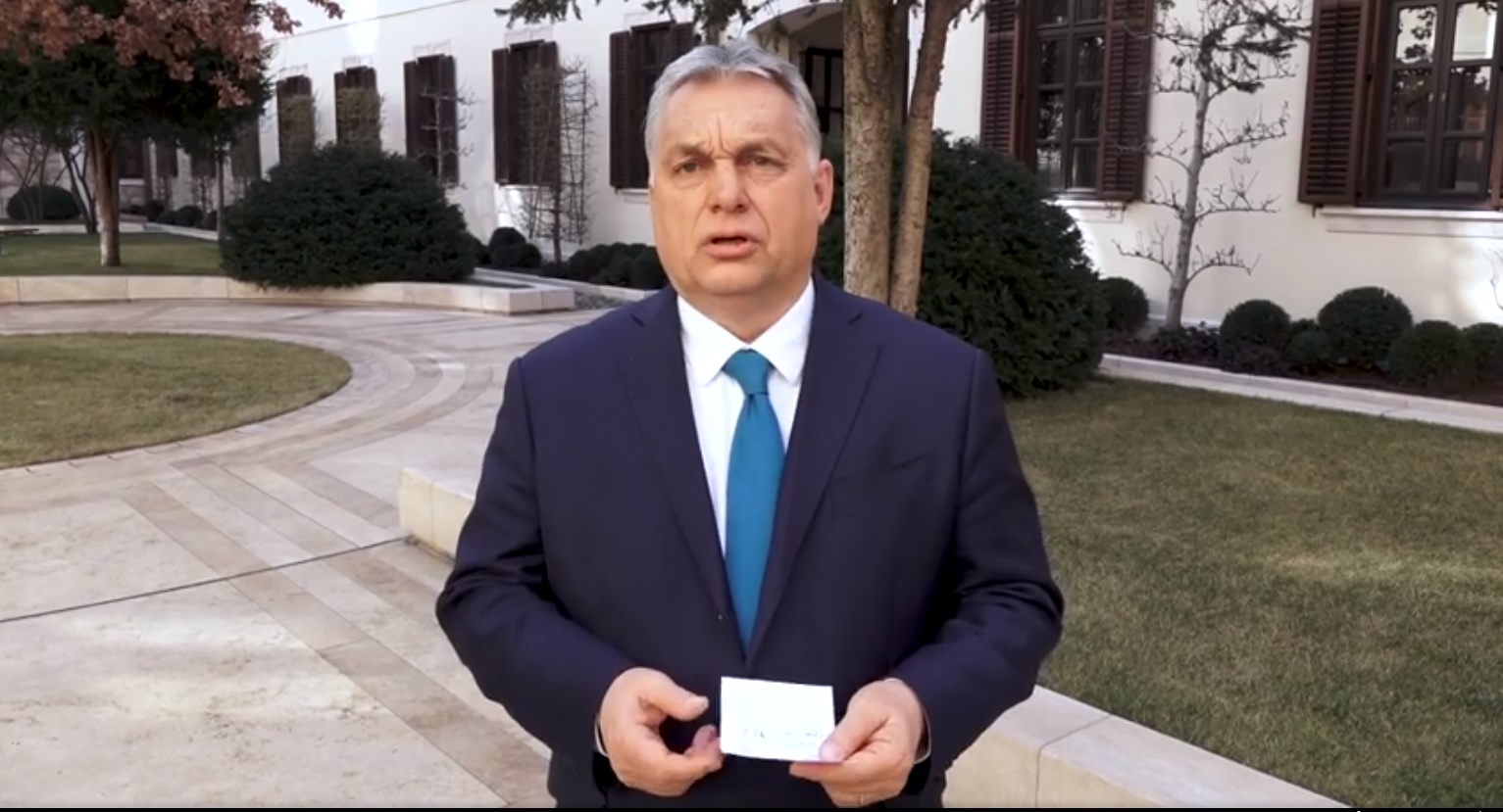 Orbán Viktor: A járvány legnehezebb két hete előtt állunk