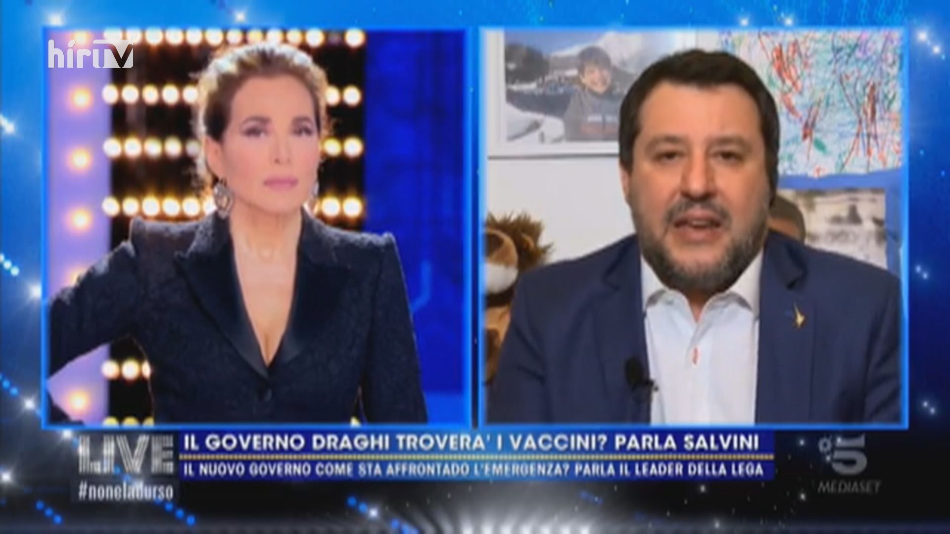A magyar vakcinabeszerzést dicsérte Matteo Salvini