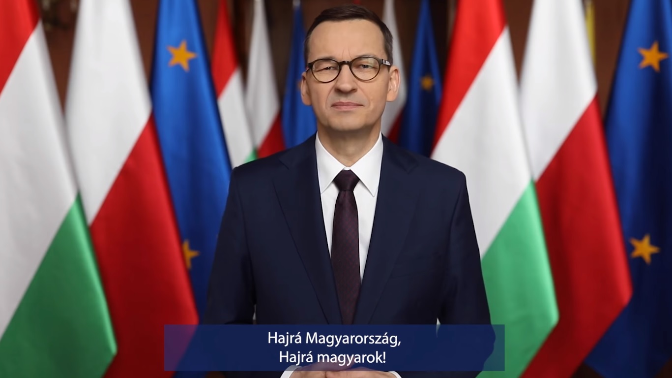 Morawiecki: A lengyelek is osztják a magyarok szabadságszeretetét