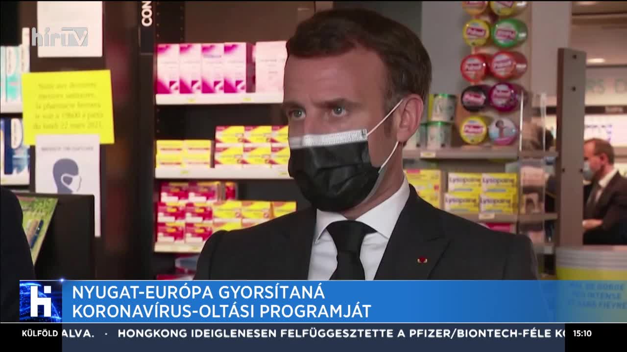 Nyugat-Európa gyorsítaná koronavírus-oltási programját