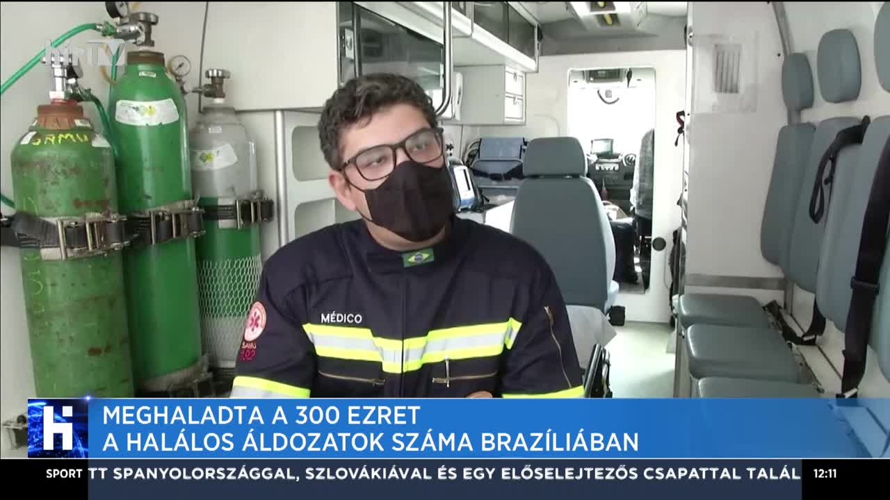 Meghaladta a 300 ezret a halálos áldozatok száma Brazíliában