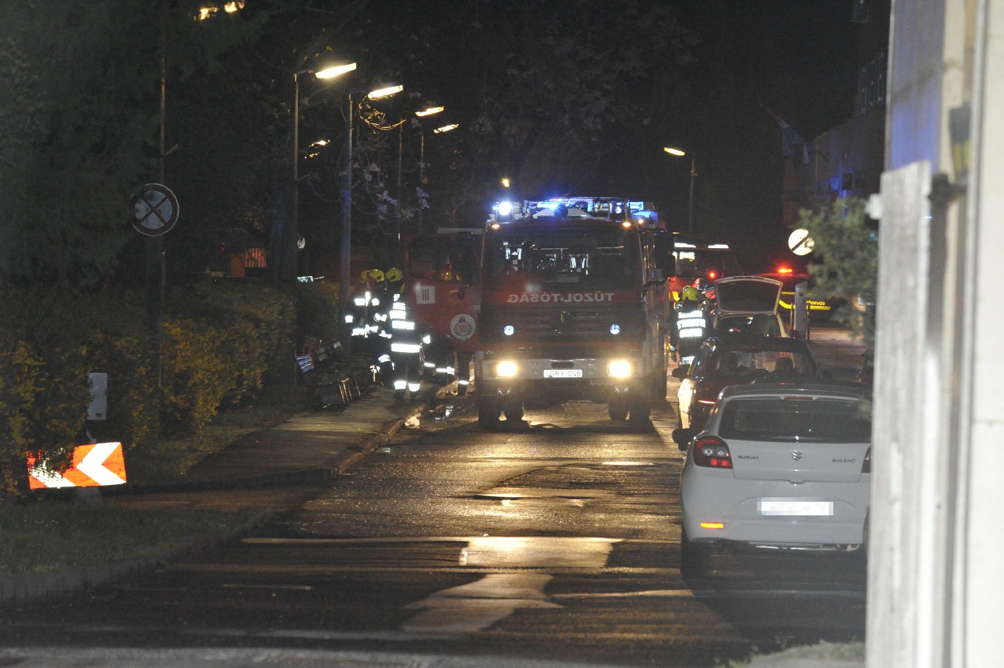 Meghalt egy beteg a Szent Margit Kórházban, miután tűz ütött ki