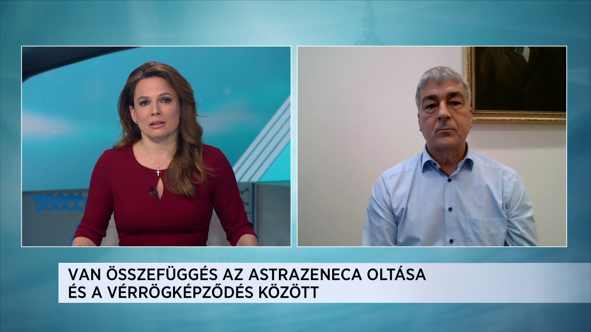 Kacskovics Imre: Az EMA nem mondja, hogy az AstraZeneca összefüggésbe hozható a vérrögképződéssel