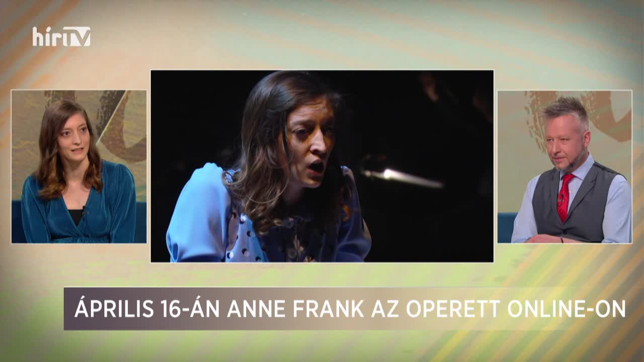 Paletta: Április 16-án Anne Frank az Operett Online-on