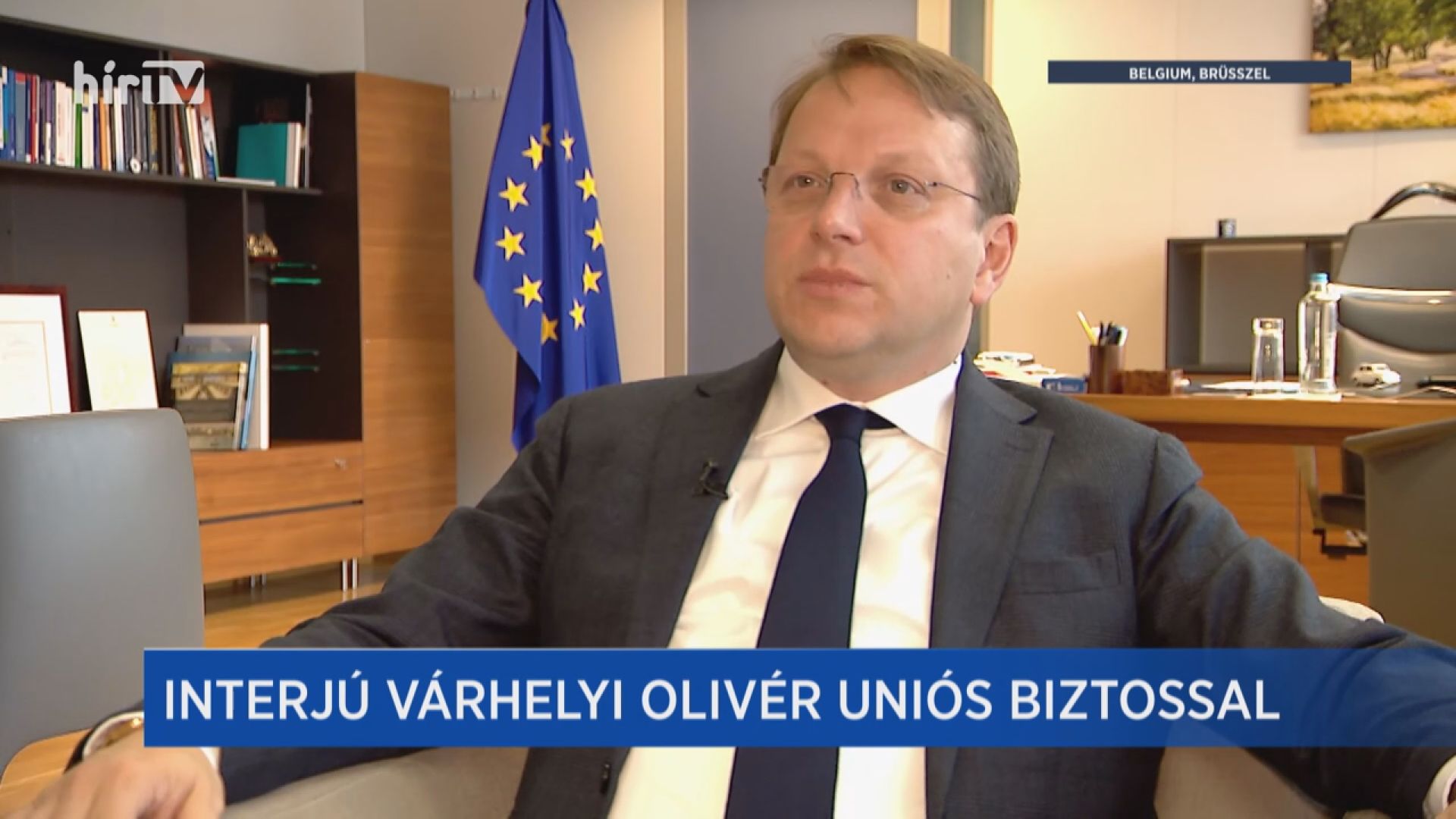 Európai híradó: Exkluzív interjú Várhelyi Olivérrel!