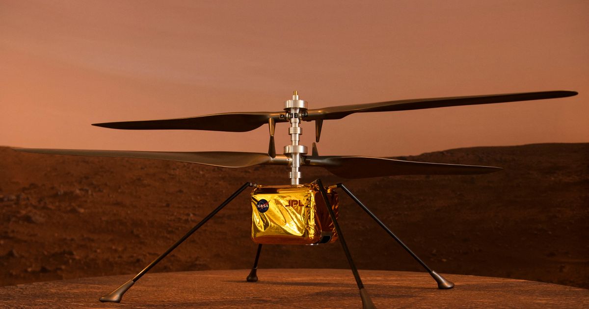 Történelmi tesztrepülést tett a NASA helikoptere a Marson