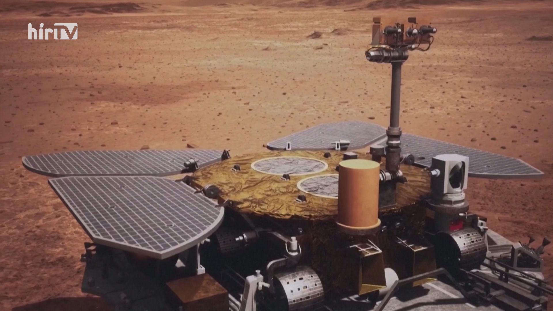 Sikeresen landolt a Marson a kínai űrszonda