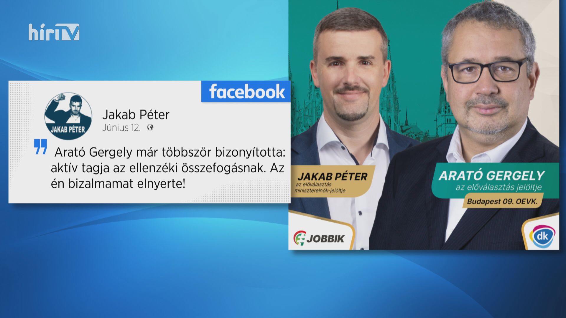 Korábban vállalhatatlannak találta Arató Gergely a Jobbikot, most támogatják egymást