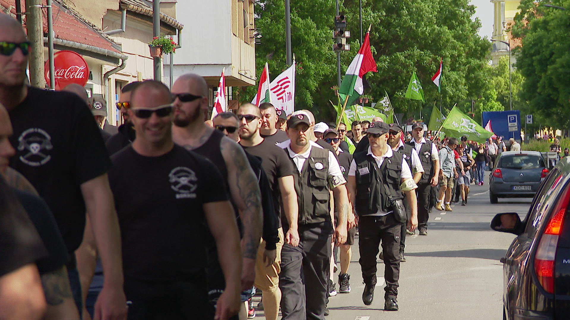 Monoron vonult fel a Mi Hazánk Mozgalom, a Betyársereg és a Magyar Önvédelmi Mozgalom