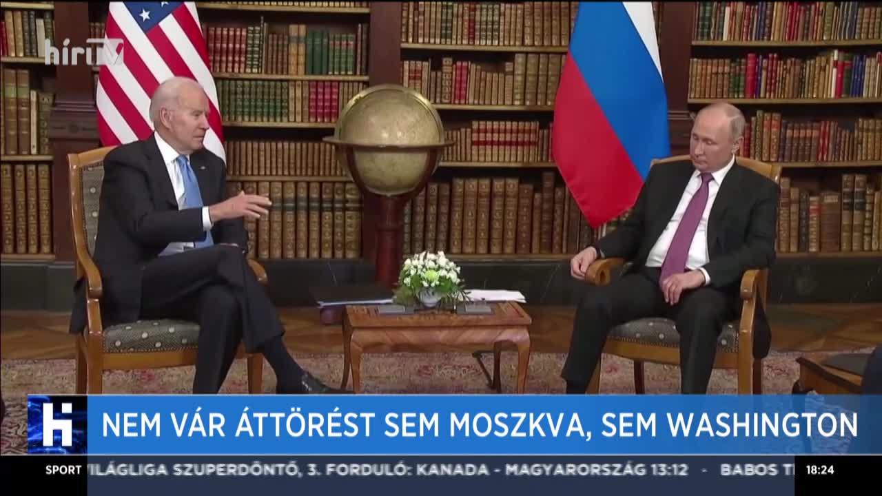Először találkozott egymással személyesen Joe Biden és Vlagyimir Putyin