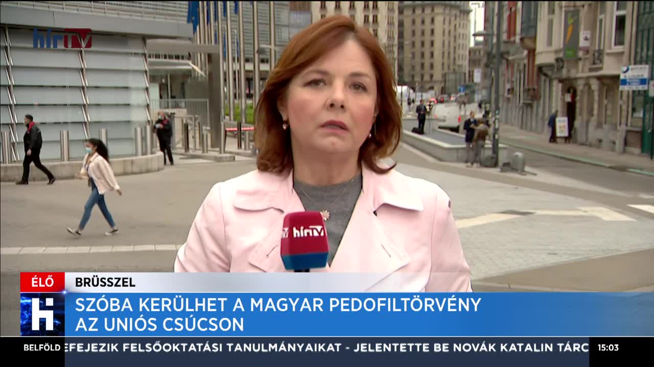 Szóba kerülhet a magyar pedofiltörvény az uniós csúcson