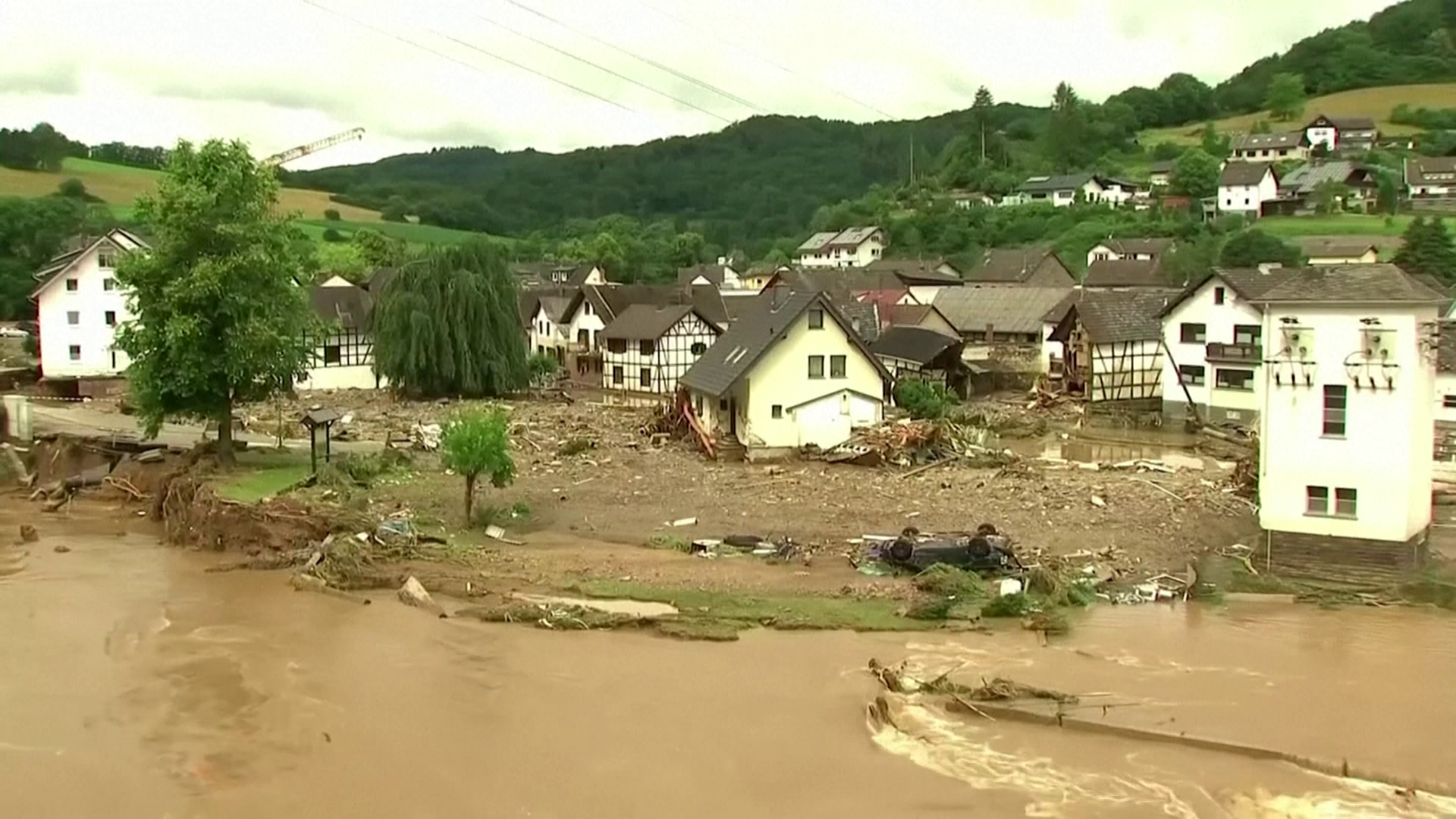 Óriási károkat okozott az árvíz Nyugat-Európában