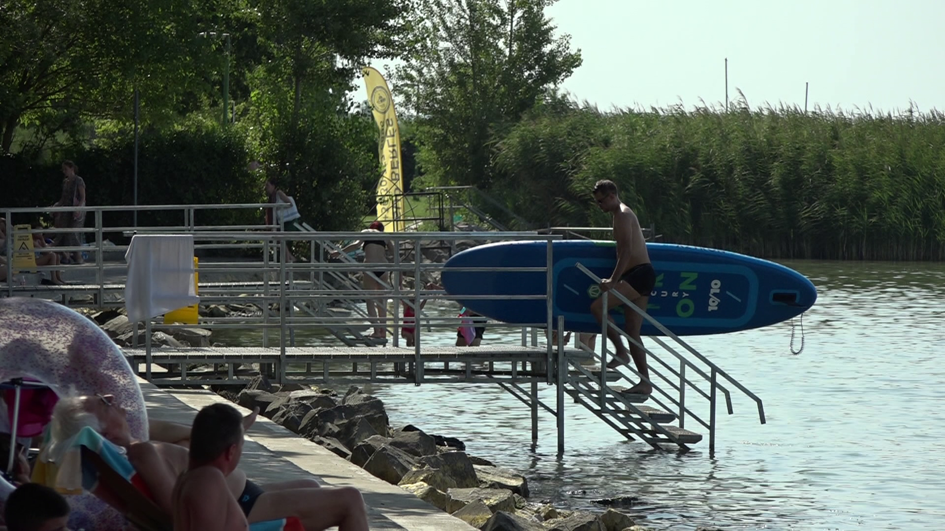 15 éves fiú fulladt a Balatonba