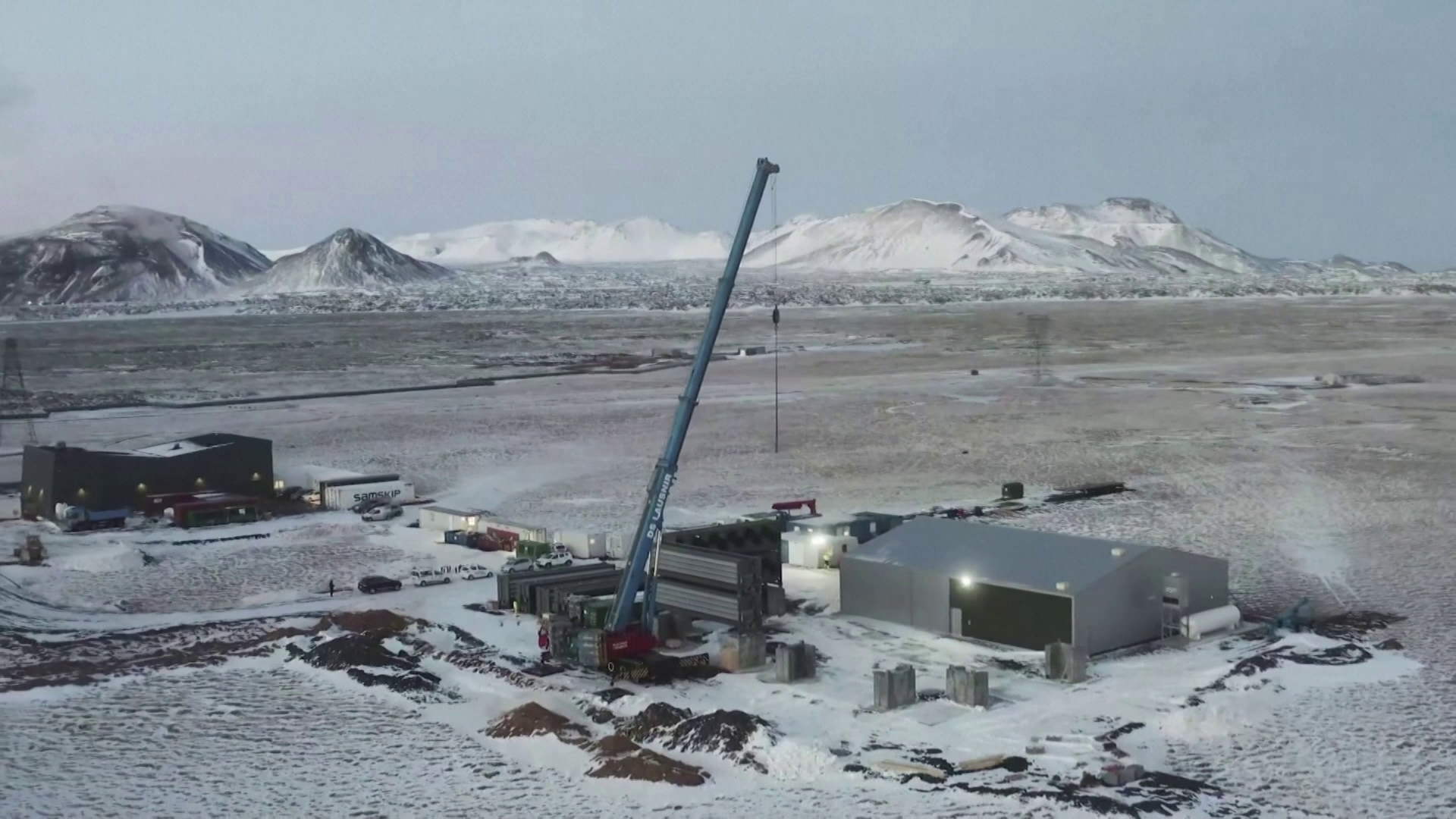 Szén-dioxid elszívó létesítmény Izlandon