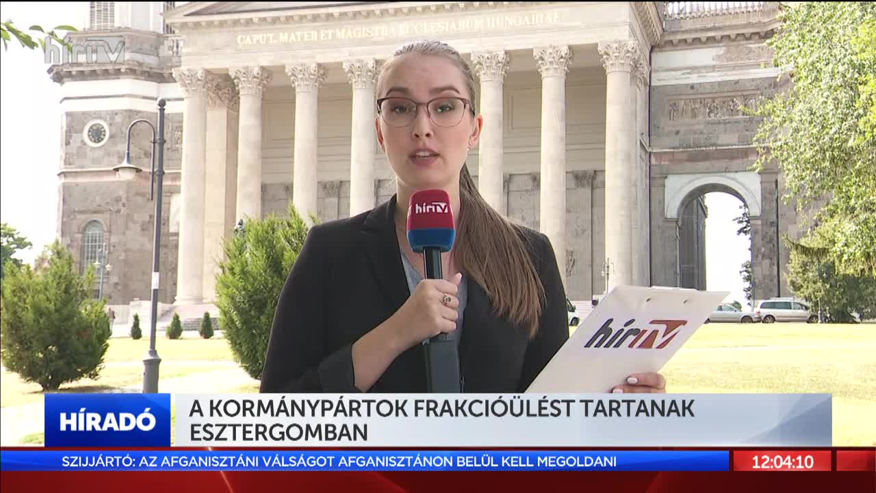 A kormánypártok frakcióülést tartanak Esztergomban